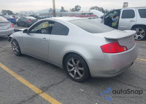 2003 Infiniti G35 Base W/Leather z USA, uszkodzony, nr VIN JNKCV54EX3M218685